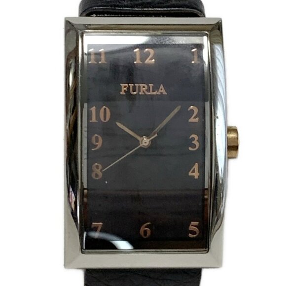 Auth FURLA - Unconfirmed Black Women's Wrist Watch - Picture 1 of 7